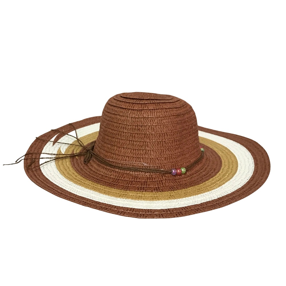 Sombrero de Playa Genérica color Café para Mujer