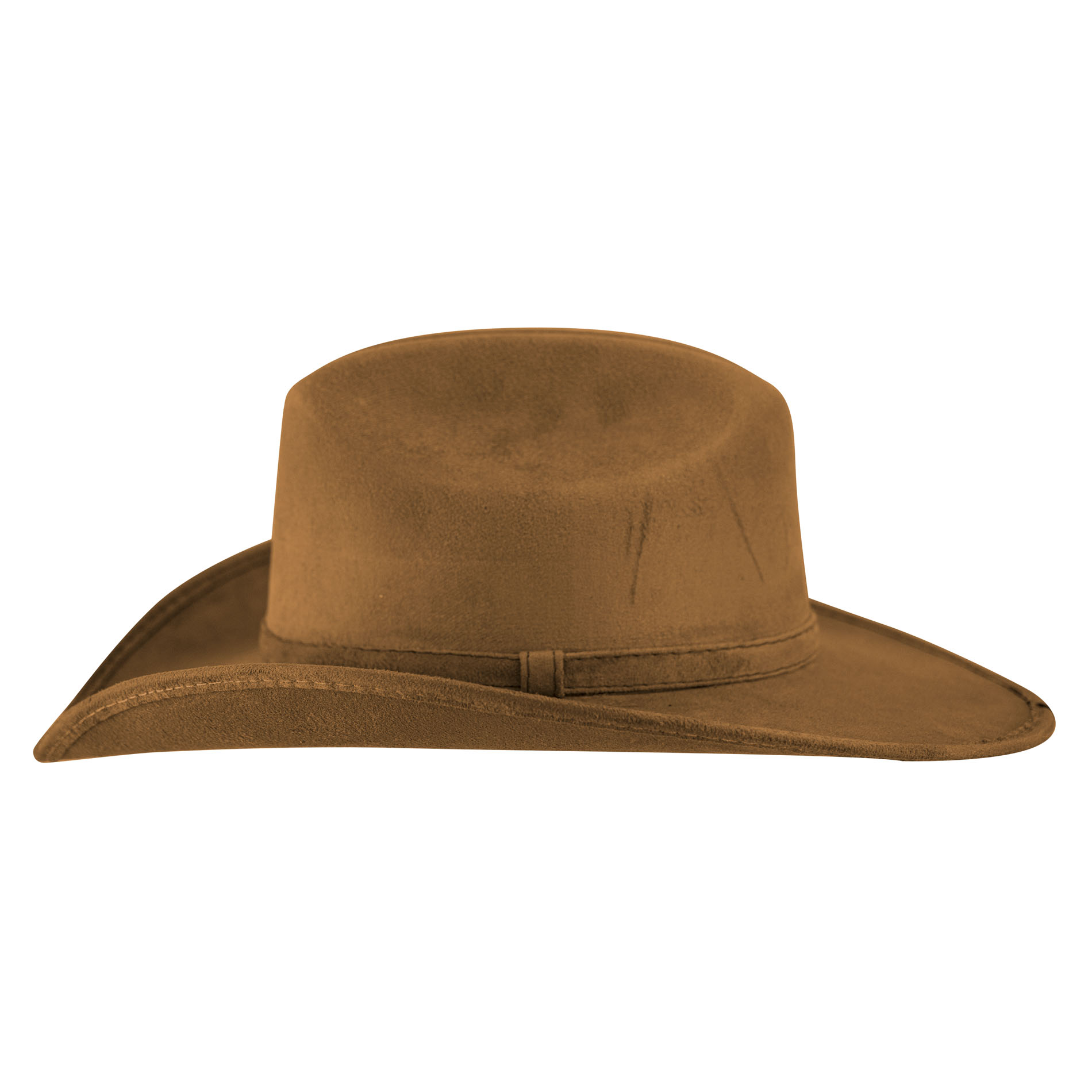 Foto 4 pulgar | Sombrero Unisex Tabaco Gamuzina Gamuza Americana ''m'' Nueva Imagen