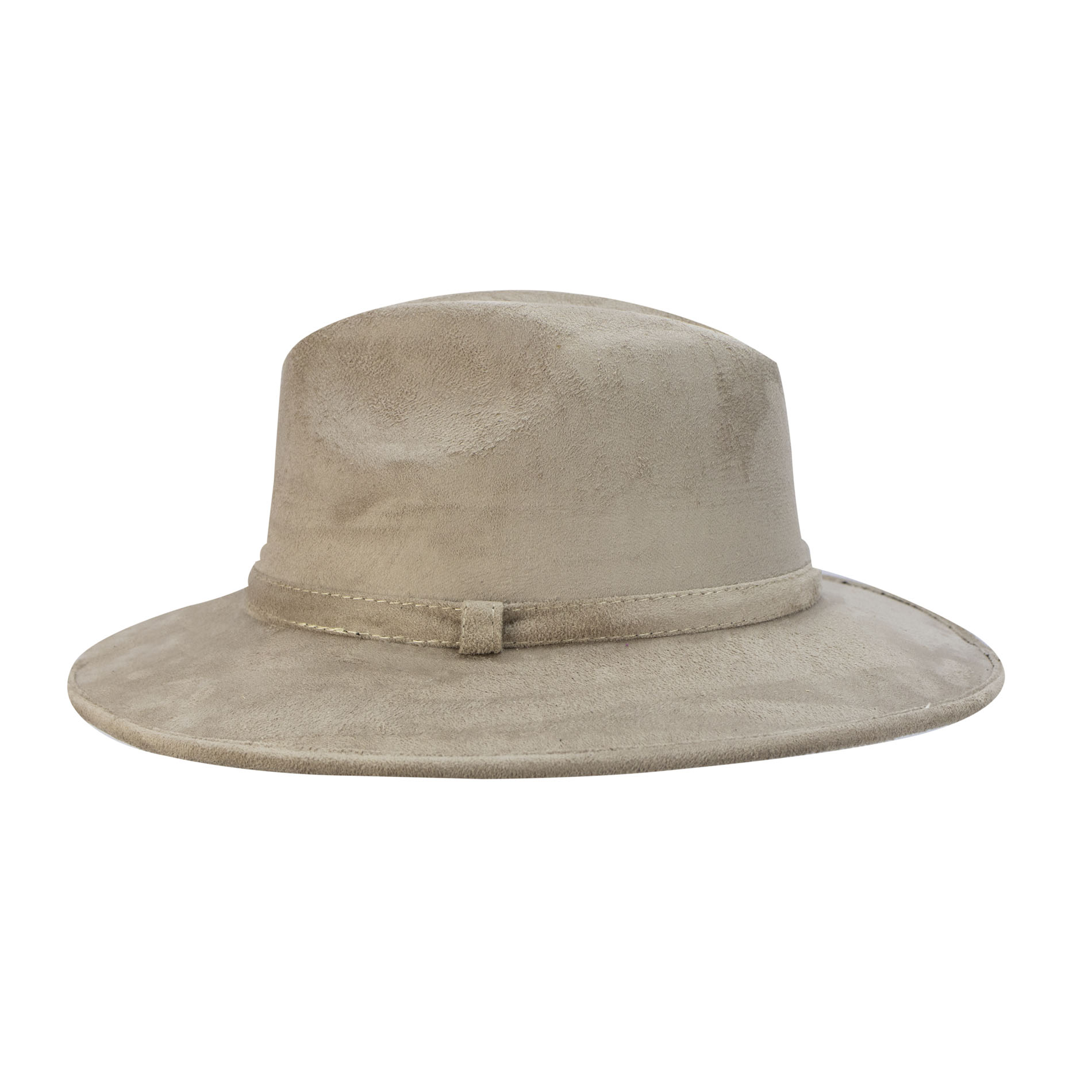Foto 3 pulgar | Sombrero Unisex Beige Gamuzina Gamuza Indiana ''s'' Nueva Imagen