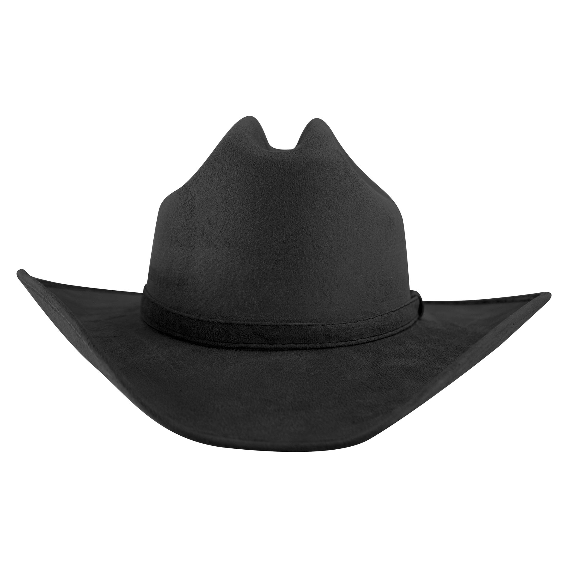 Foto 2 | Sombrero Unisex Negro Gamuzina Gamuza Americana ''m'' Nueva Imagen