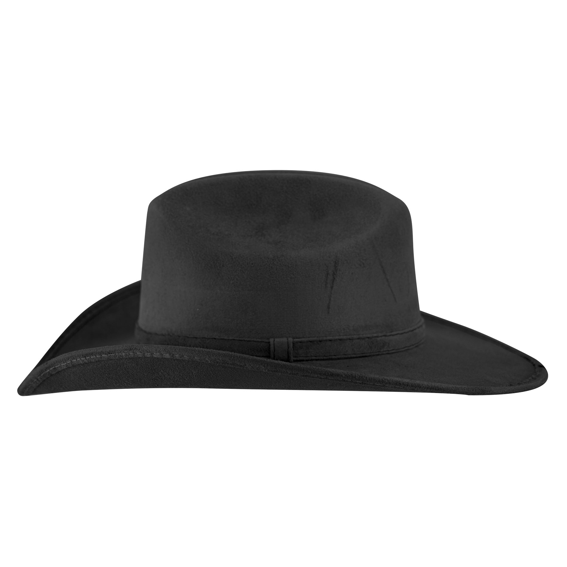 Foto 4 pulgar | Sombrero Unisex Negro Gamuzina Gamuza Americana ''m'' Nueva Imagen