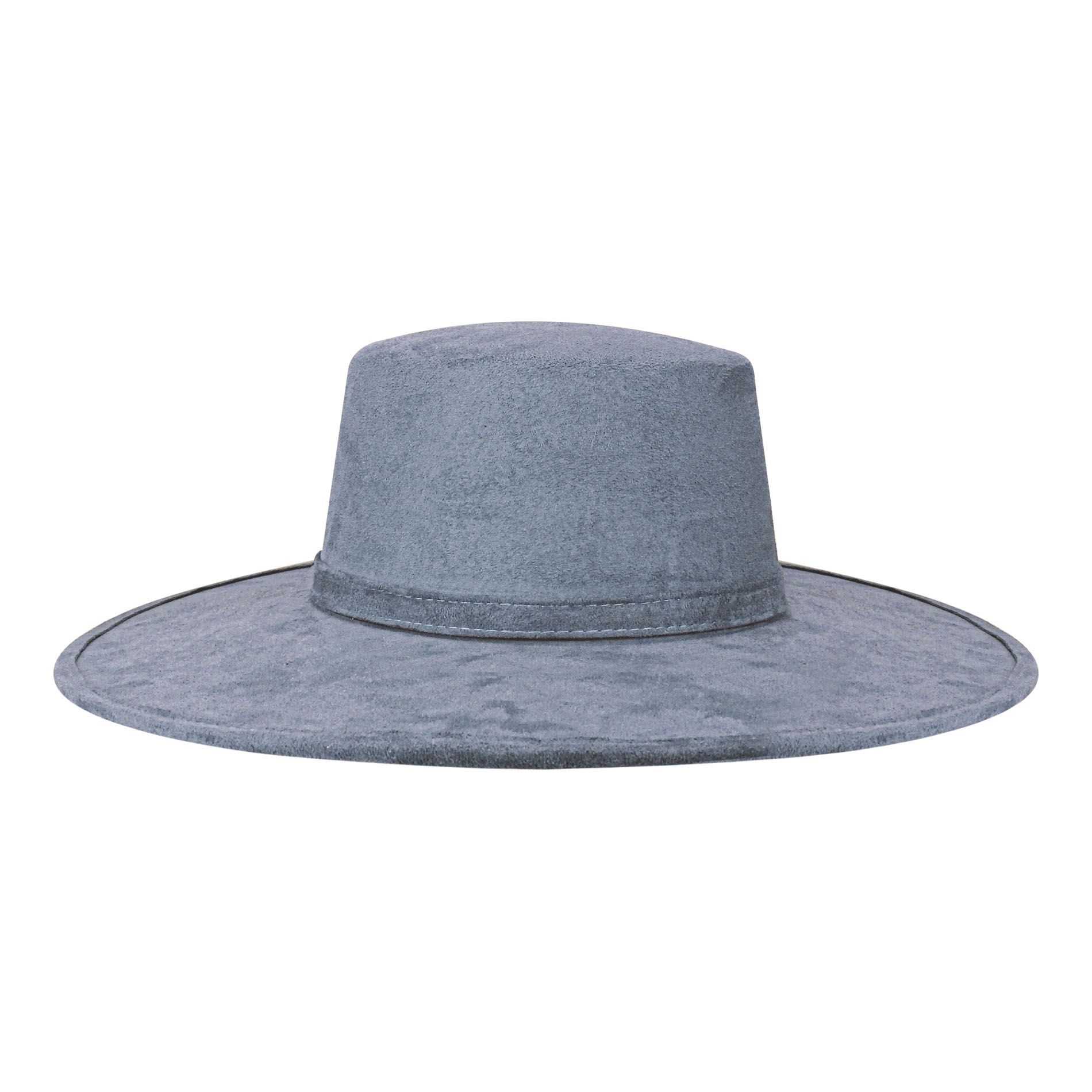 Foto 2 pulgar | Sombrero Unisex Azul Mezclilla Gamuzina Gamuza Sintetica Cordobesa M Nueva Imagen