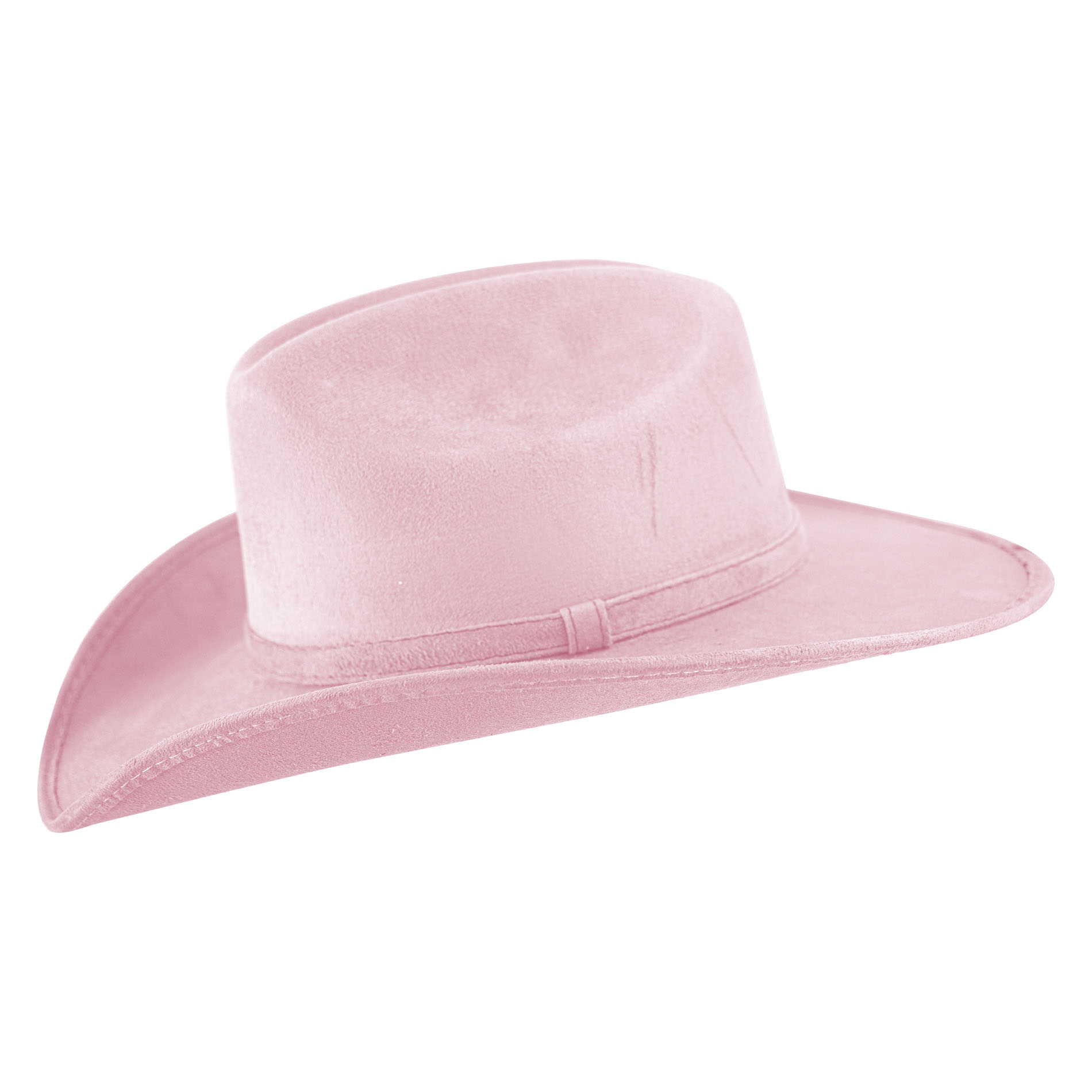 Foto 2 pulgar | Sombrero Unisex Rosa Gamuzina Gamuza Americana ''m'' Nueva Imagen