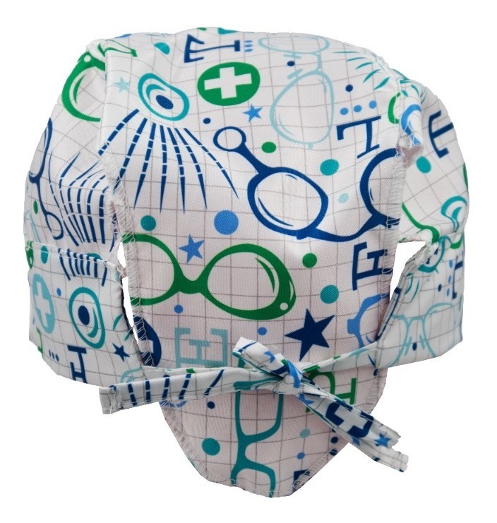 Foto 3 pulgar | Gorro Médico Quirúrgico Wünd Blanco Tela Antifluido