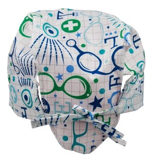 Foto 2 | Gorro Médico Quirúrgico Wünd Blanco Tela Antifluido