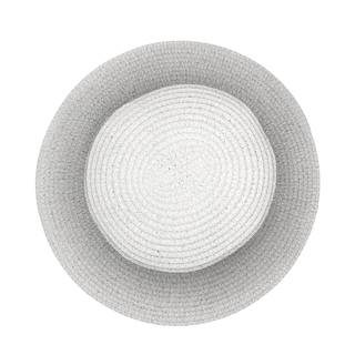 Foto 5 | Kit Sombrero Playero Y Cartera Para Dama Marrón Flores