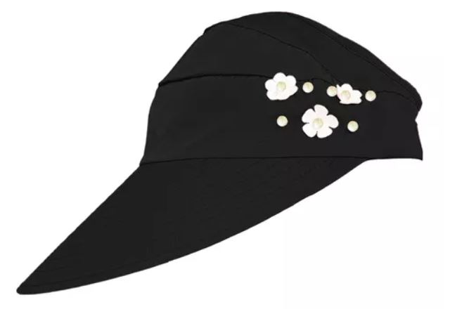 Sombrero Visera Grande Negro