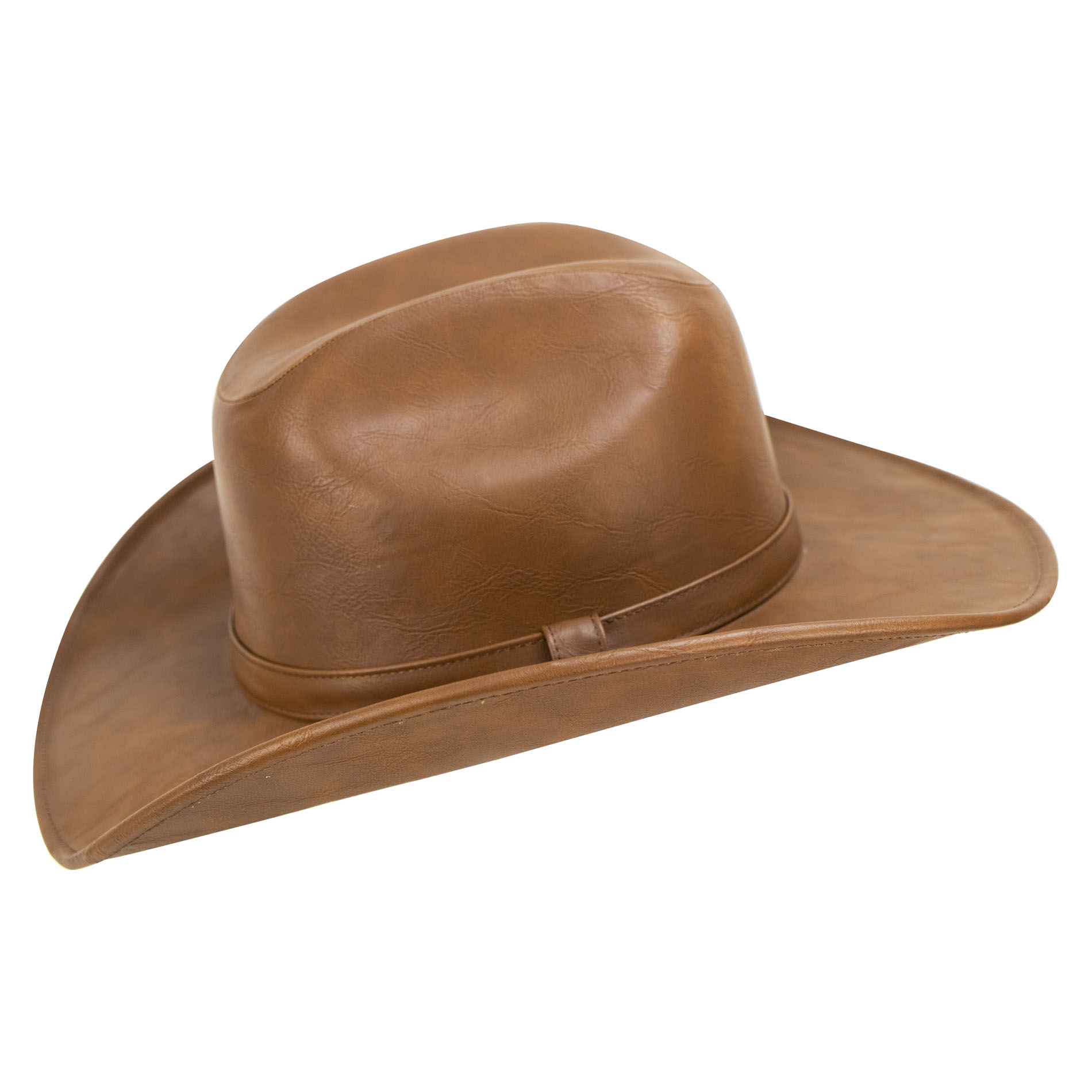 Sombrero Unisex Cognac Vinipiel Sintetico Chihuahua ''m'' Nueva Imagen