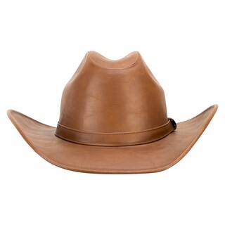Foto 3 | Sombrero Unisex Cognac Vinipiel Sintetico Chihuahua ''l'' Nueva Imagen