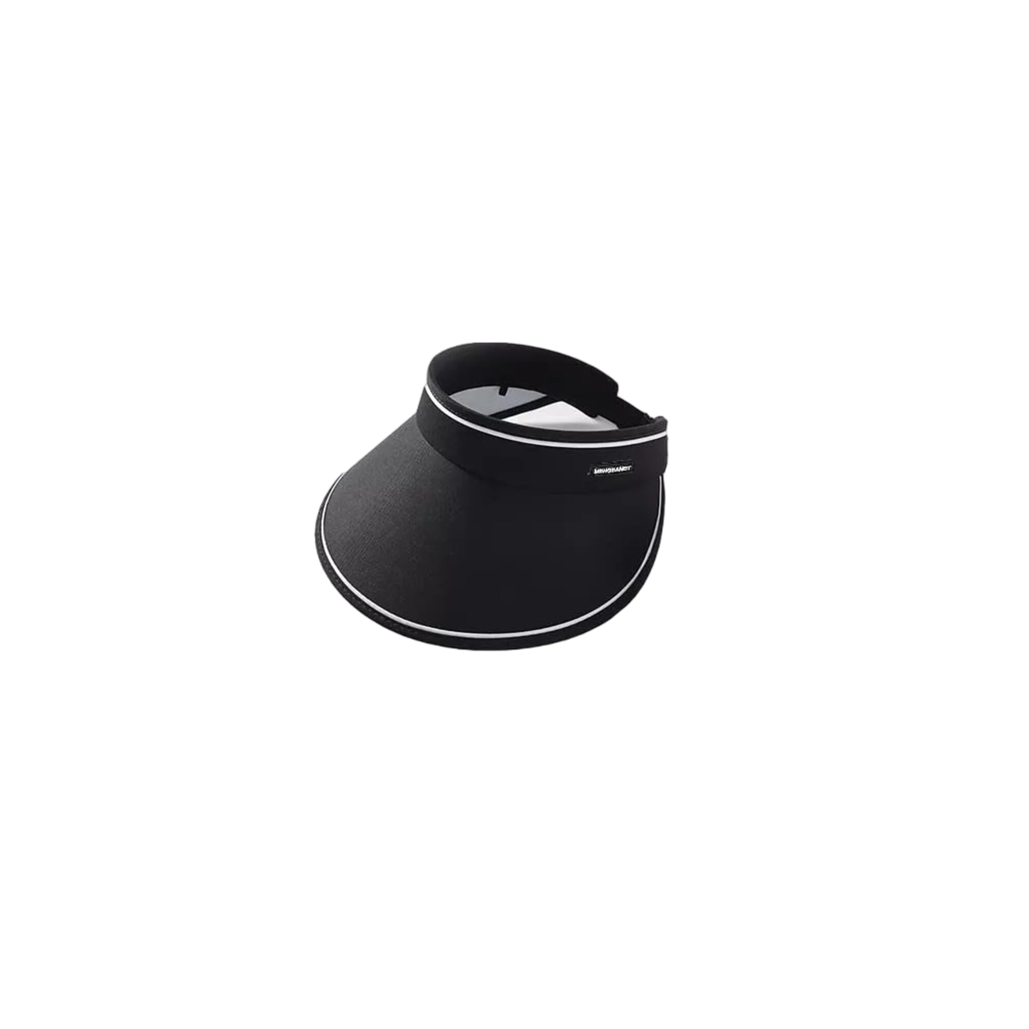 Sombrero de Sol con Protección UV y Ala Ancha Plegable Negro para Mujer $629