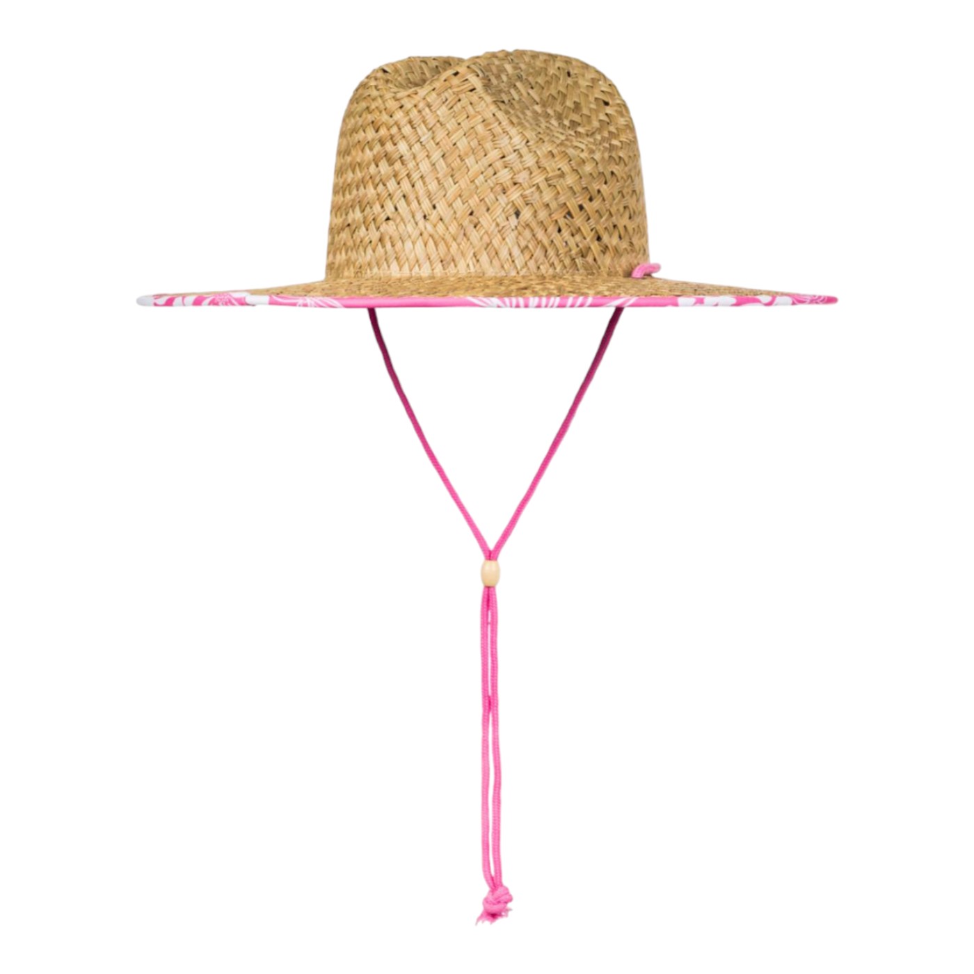 Foto 3 pulgar | Sombrero Roxy Pina To My Colada Printed Para Mujer Color Cafe Modelo Erjha04153mjy6