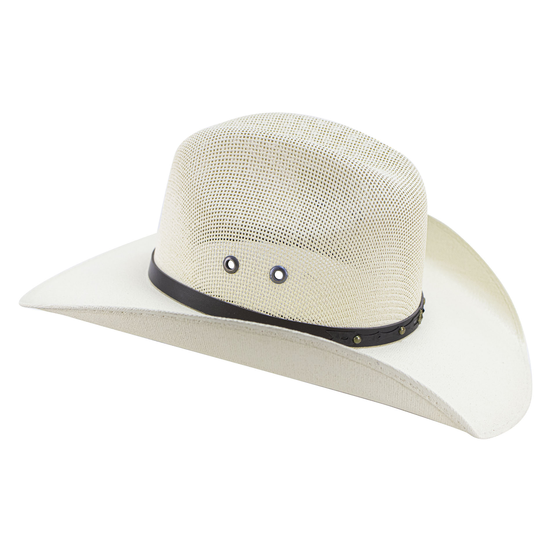 Foto 2 pulgar | Sombrero Unisex Hueso Cuadrille Liso Papel Arroz Chihuahua ''m'' Nueva Imagen