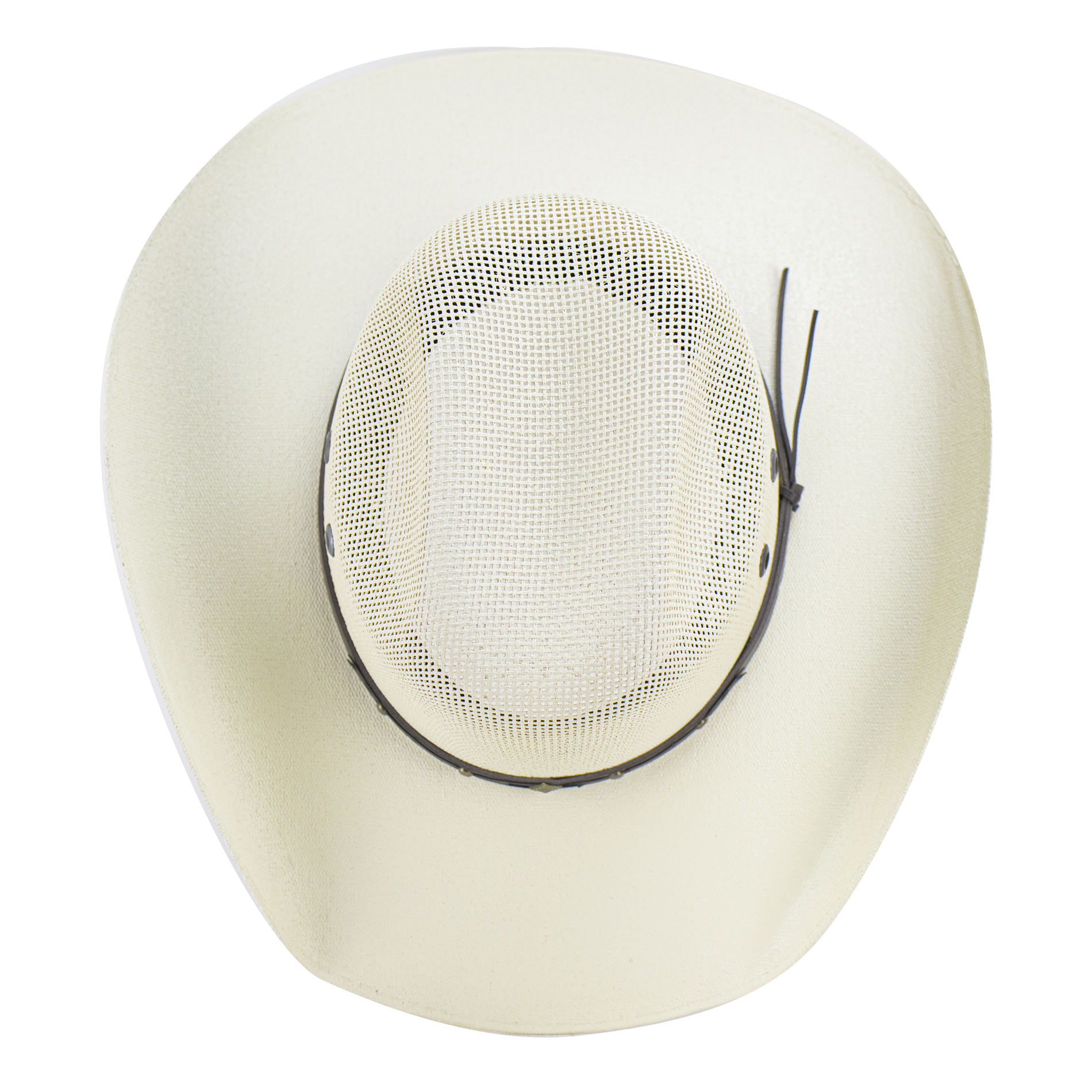 Foto 4 pulgar | Sombrero Unisex Hueso Cuadrille Liso Papel Arroz Chihuahua ''m'' Nueva Imagen