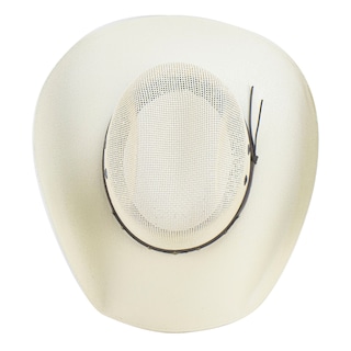 Foto 3 | Sombrero Unisex Hueso Cuadrille Liso Papel Arroz Chihuahua ''m'' Nueva Imagen