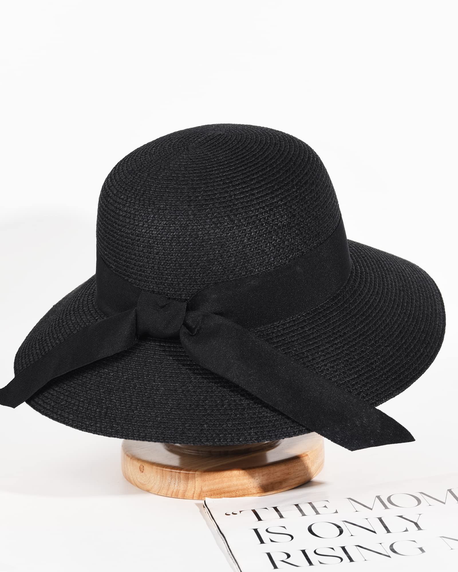 Foto 3 pulgar | Sombrero Furtalk Womens Beach Sun Straw Upf 80+ - Venta Internacional