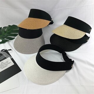 Foto 3 | Sombrilla De Verano De Paja Sanlin Beans Para Mujer - Venta Internacional.