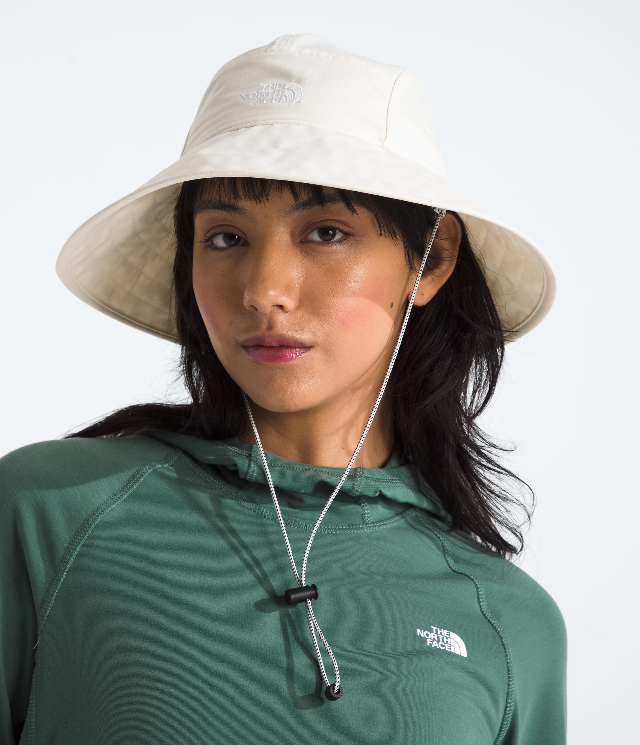 Foto 3 pulgar | Sombrero The North Face Class V Brimmer Para Mujer, Color Blanco Dune, Talla S/m - Venta Internacional.