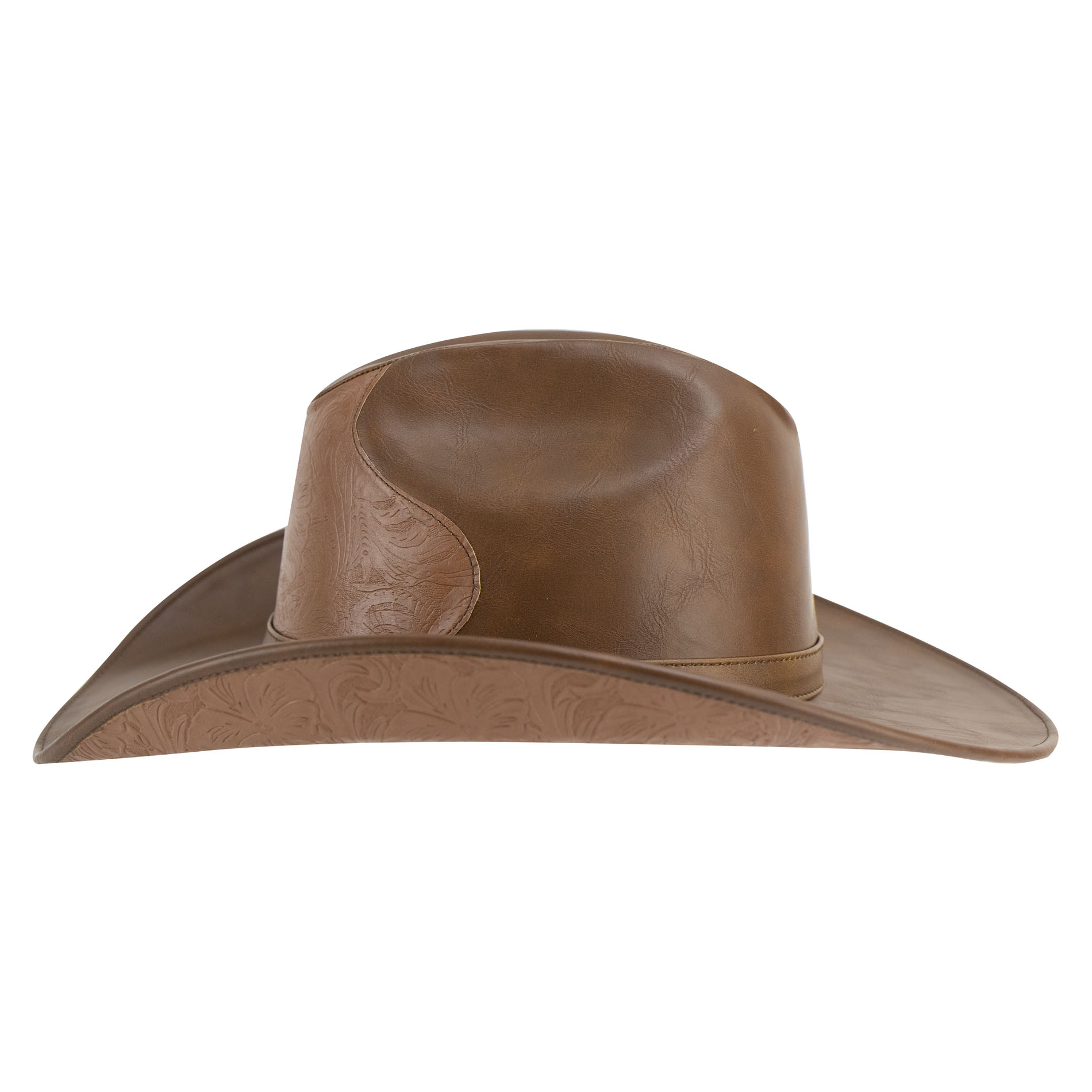 Foto 3 pulgar | Sombrero Unisex Tabaco Vinipiel Sublimado Sintetico Chihuahua ''m'' Nueva Imagen