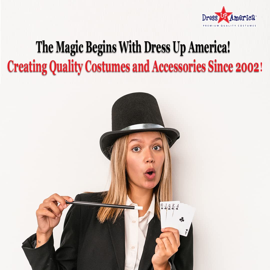 Foto 7 pulgar | Top Hat Dress Up America Black Magician Party Gorro Unisex - Venta Internacional.