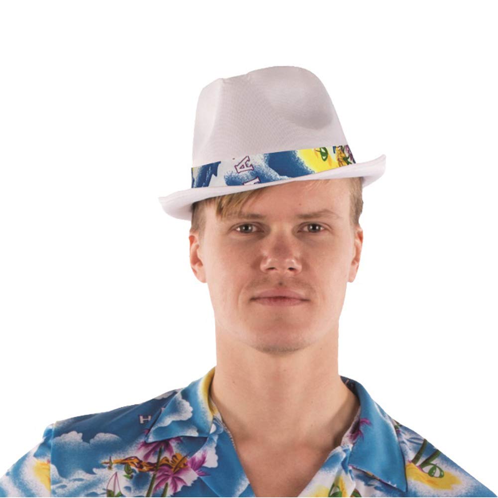 Foto 3 pulgar | Sombrero Fedora Dress Up America Hawaiian Para Niños Y Adultos - Venta Internacional.