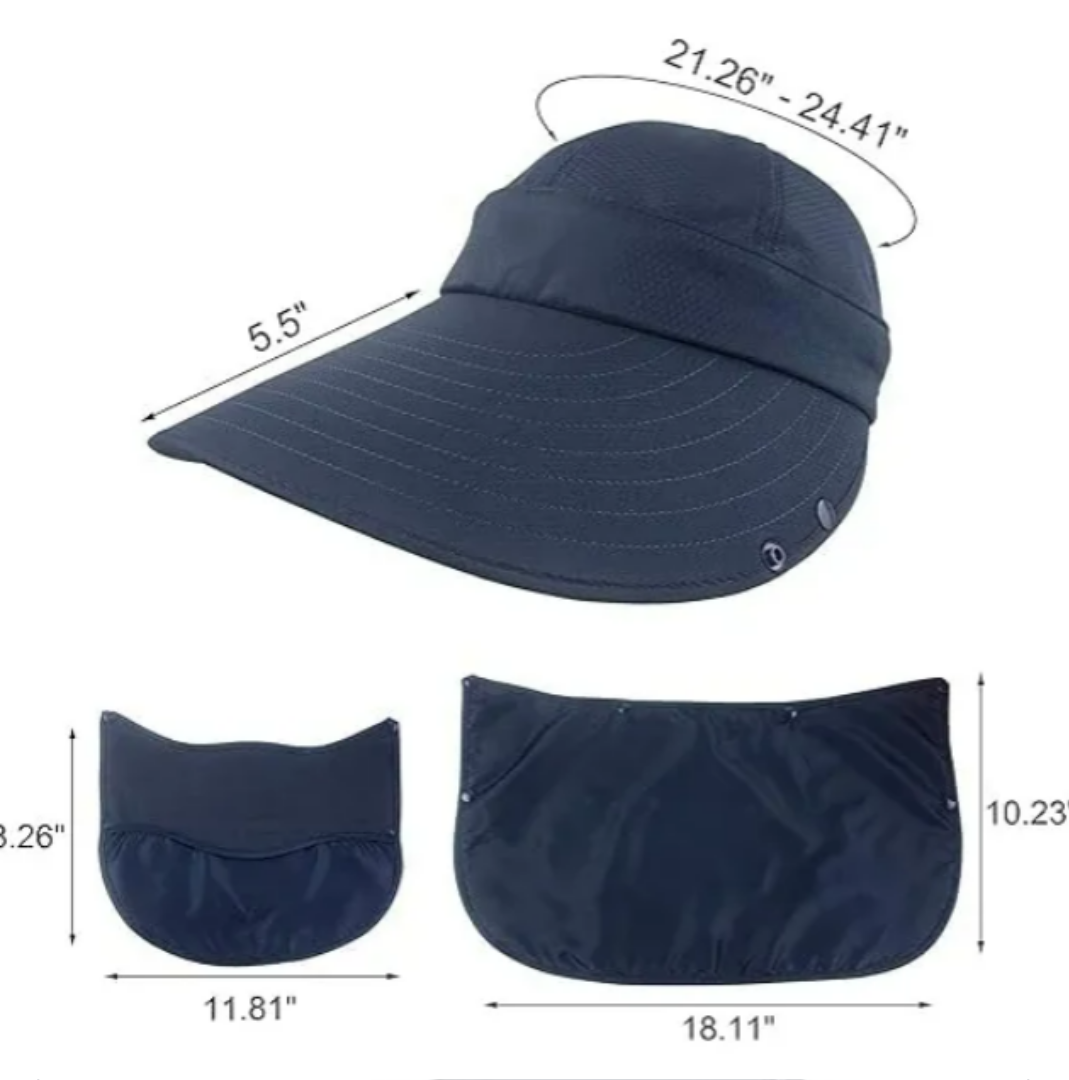 Foto 3 pulgar | Elegante Sombrero De Sol Xtellar Para Mujeres – Protección Upf 50+ Con Estilo