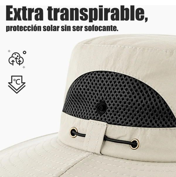 Foto 5 pulgar | Kit De Protección Solar Xtellar Para Exteriores Con Sombrero De Pescador Secado Rápido