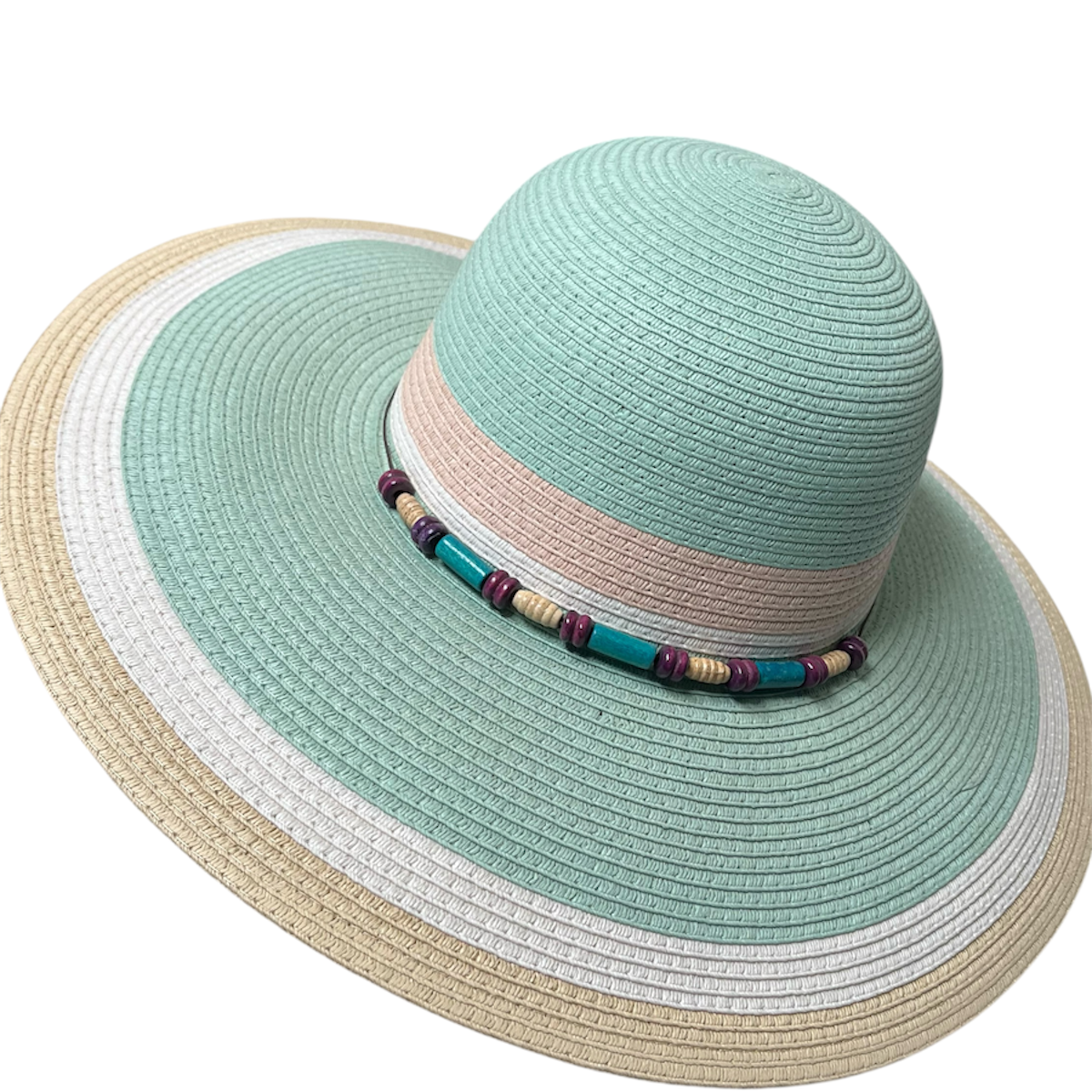Foto 1 | Sombrero Playero Turquesa Devotion Hats