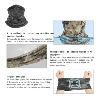 Foto 5 | Sombrero De Sol Con Protección Para Casco Visera Táctica Lab.g Gris Oscuro