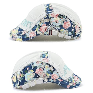 Foto 2 | Gorra Con Protección Solar Bordada Para Mujer Algodón Blanco - Venta Internacional.