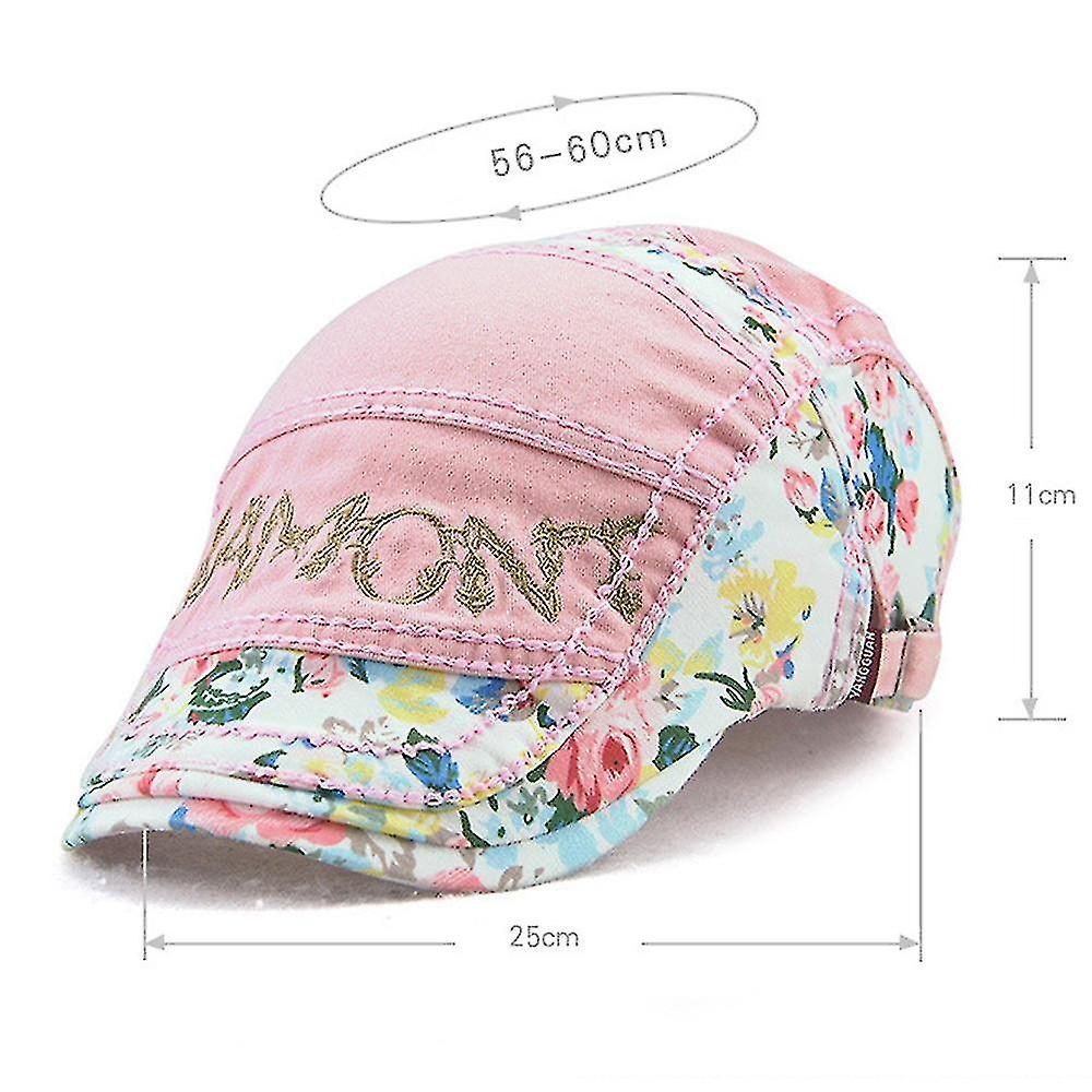 Foto 5 pulgar | Gorra Con Protección Solar Bordada Para Mujer  Algodón Blanco - Venta Internacional.