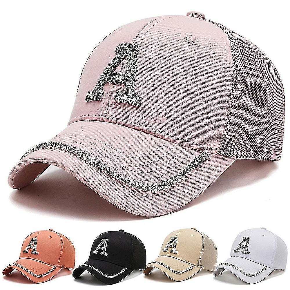 Foto 2 pulgar | Gorra Solar Huoguo Para Mujer  Gorra Solar De Verano Para Mujer  Color Rosa  56 A 60 Cm - Venta Internacional.