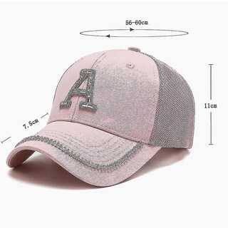 Foto 5 | Gorra Solar Huoguo Para Mujer Gorra Solar De Verano Para Mujer Color Rosa 56 A 60 Cm - Venta Internacional.