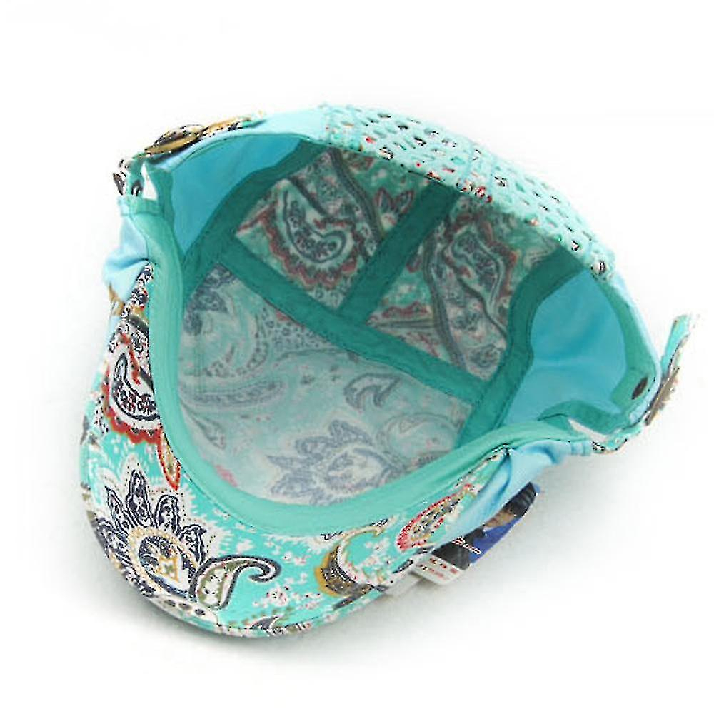 Foto 4 pulgar | Gorro Huoguo Bordado Con Visera  Gorro Para El Sol De Verano  Marrón - Venta Internacional.
