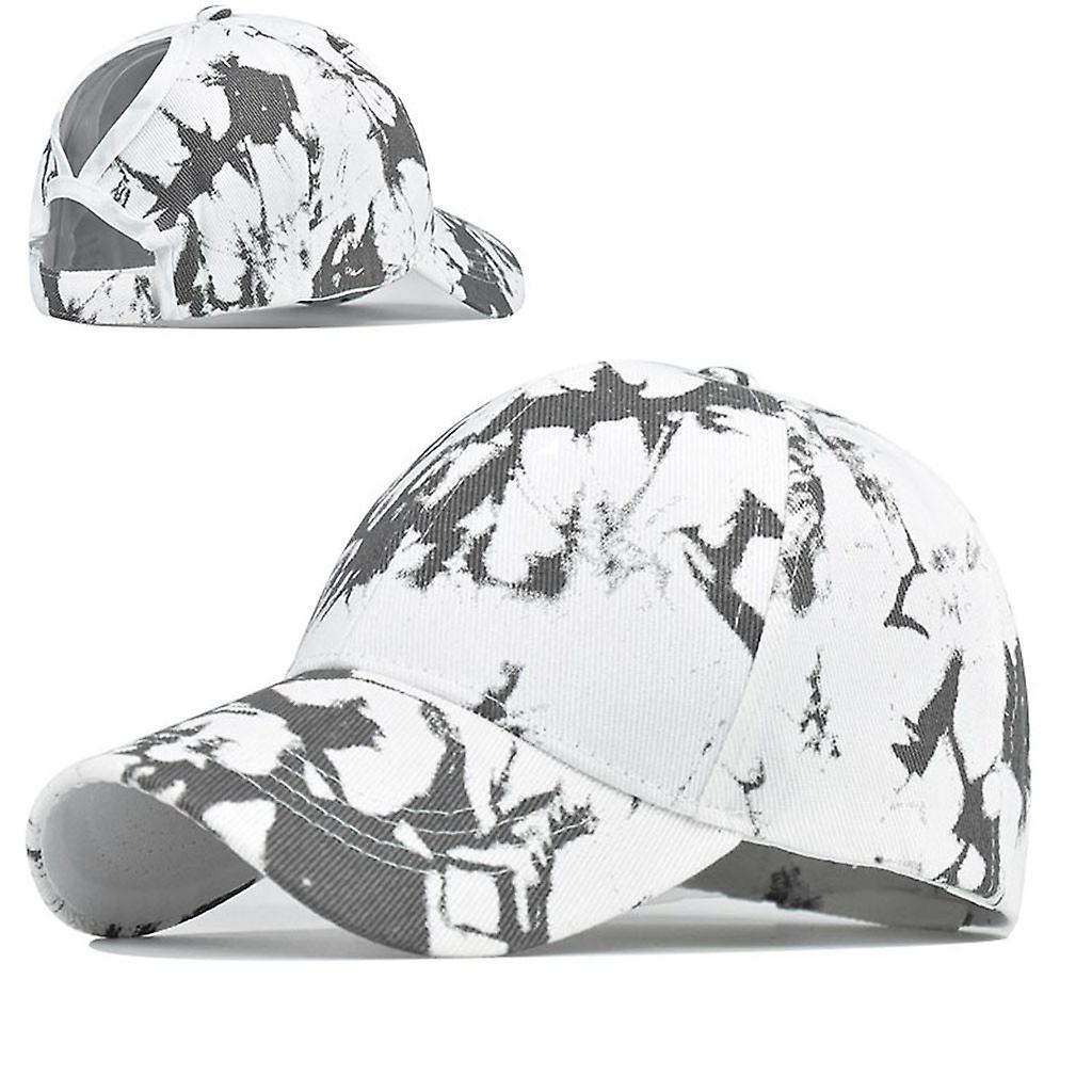 Foto 3 pulgar | Sombrero Con Visera Huoguo  De Sarga De Algodón  Para Mujeres Y Niñas - Venta Internacional.