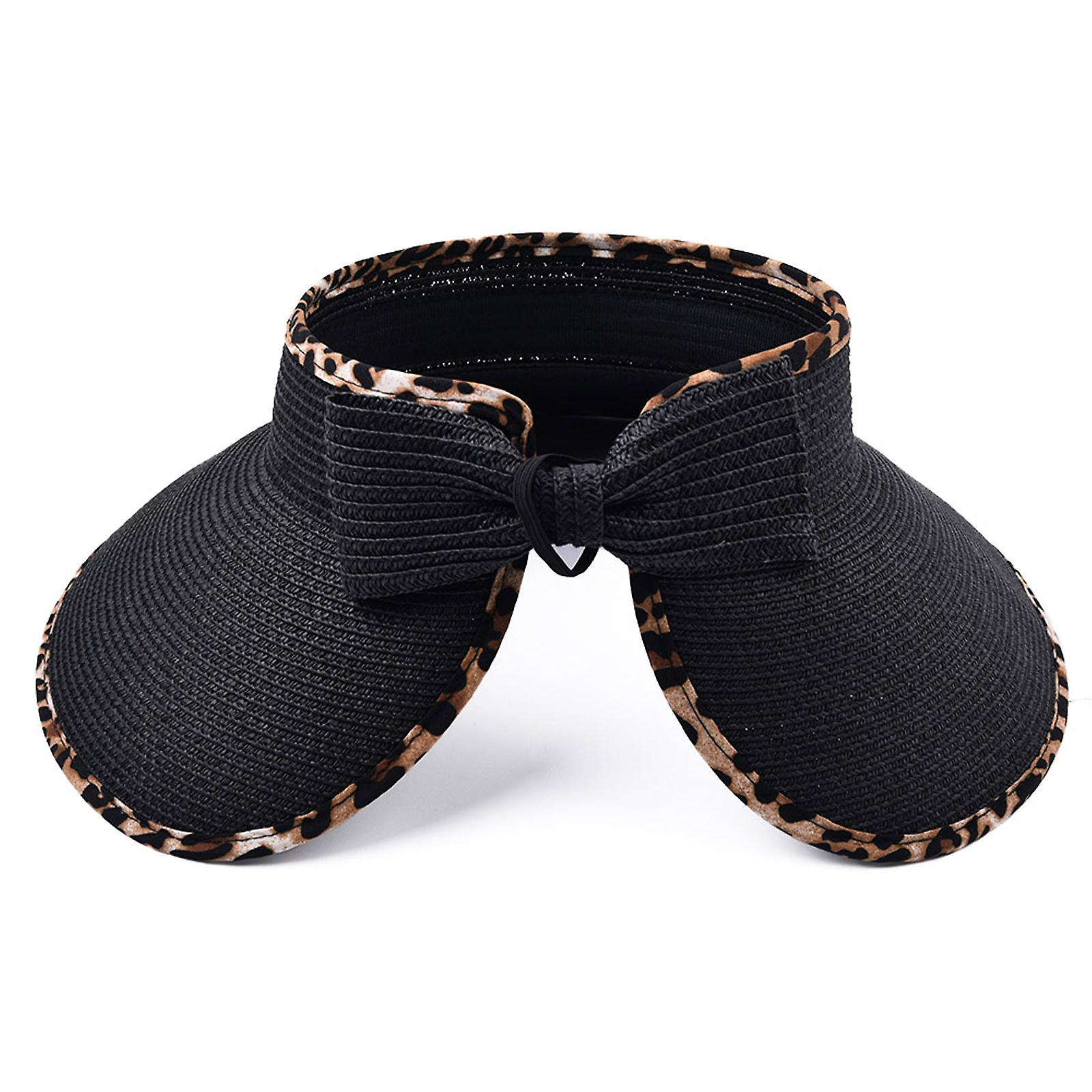 Foto 3 pulgar | Sombrero Huoguo  Moderno Para Mujer  Con Estampado De Leopardo  Playa - Venta Internacional.
