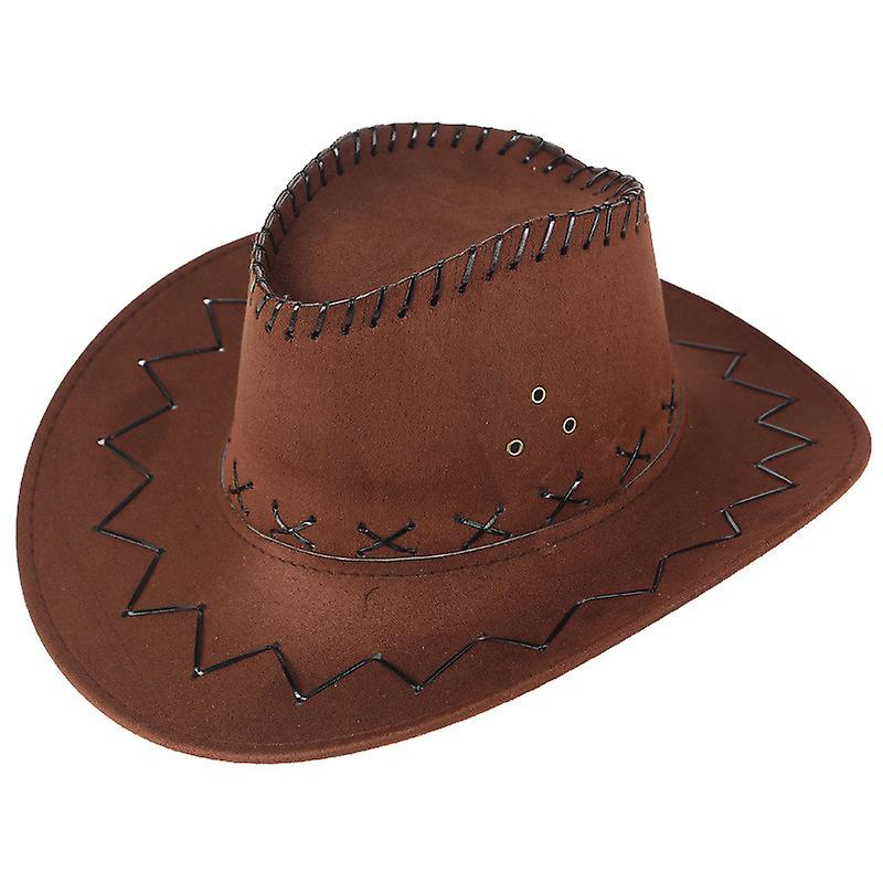 Foto 3 pulgar | Sombrero De Vaquero Huoguo  Unisex  De Piel Sintética Para Adultos  Pastizales Mongoles - Venta Internacional.
