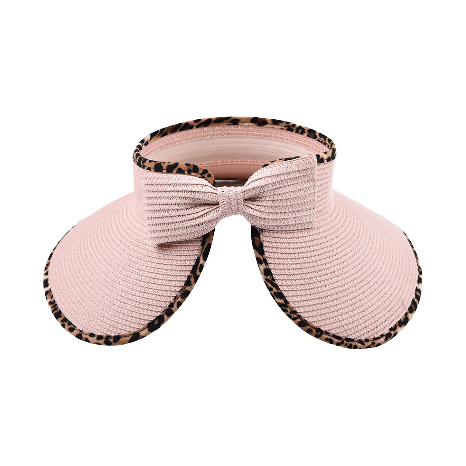 Foto 2 pulgar | Sombrero Huoguo  Moderno Para Mujer  Con Estampado De Leopardo  Playa - Venta Internacional.