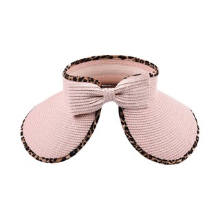 Foto 1 | Sombrero Huoguo Moderno Para Mujer Con Estampado De Leopardo Playa - Venta Internacional.