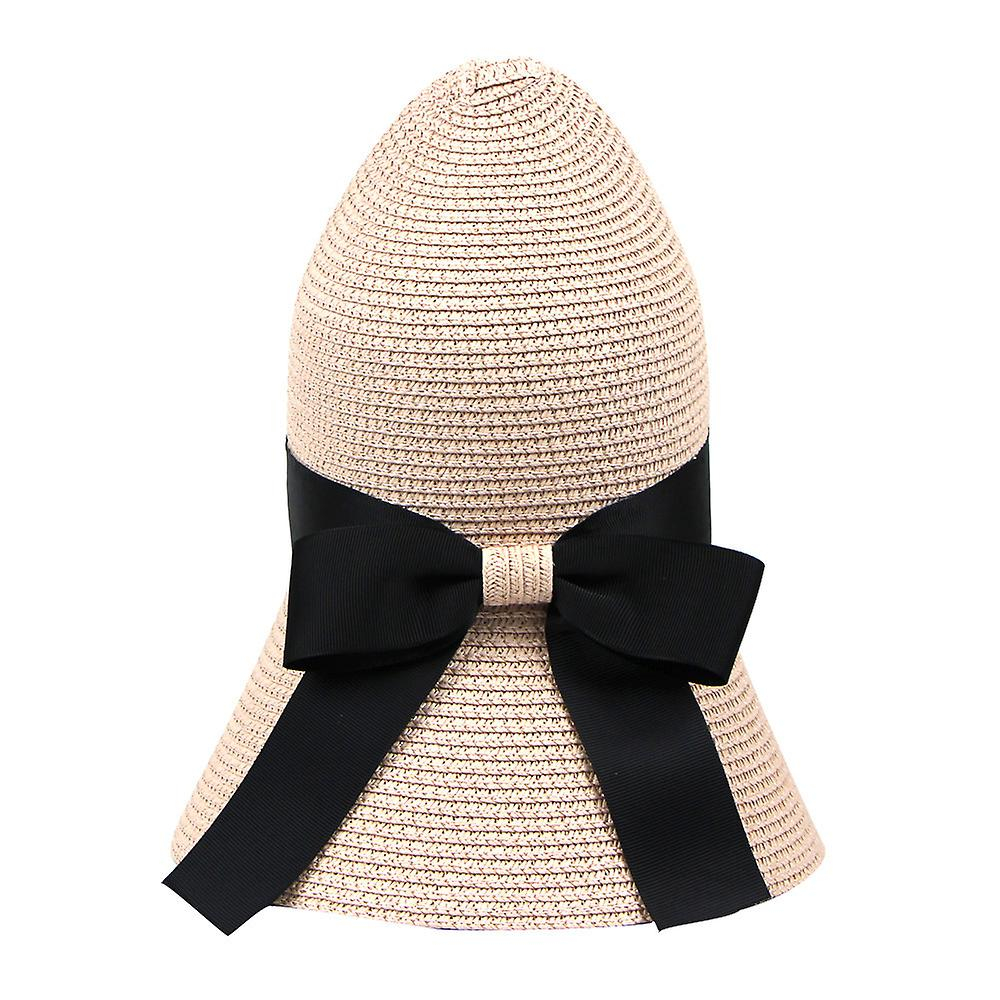 Foto 3 pulgar | Sombrero De Paja Con Visera Para Pescador Huoguo  Primavera/verano  Rosa - Venta Internacional.
