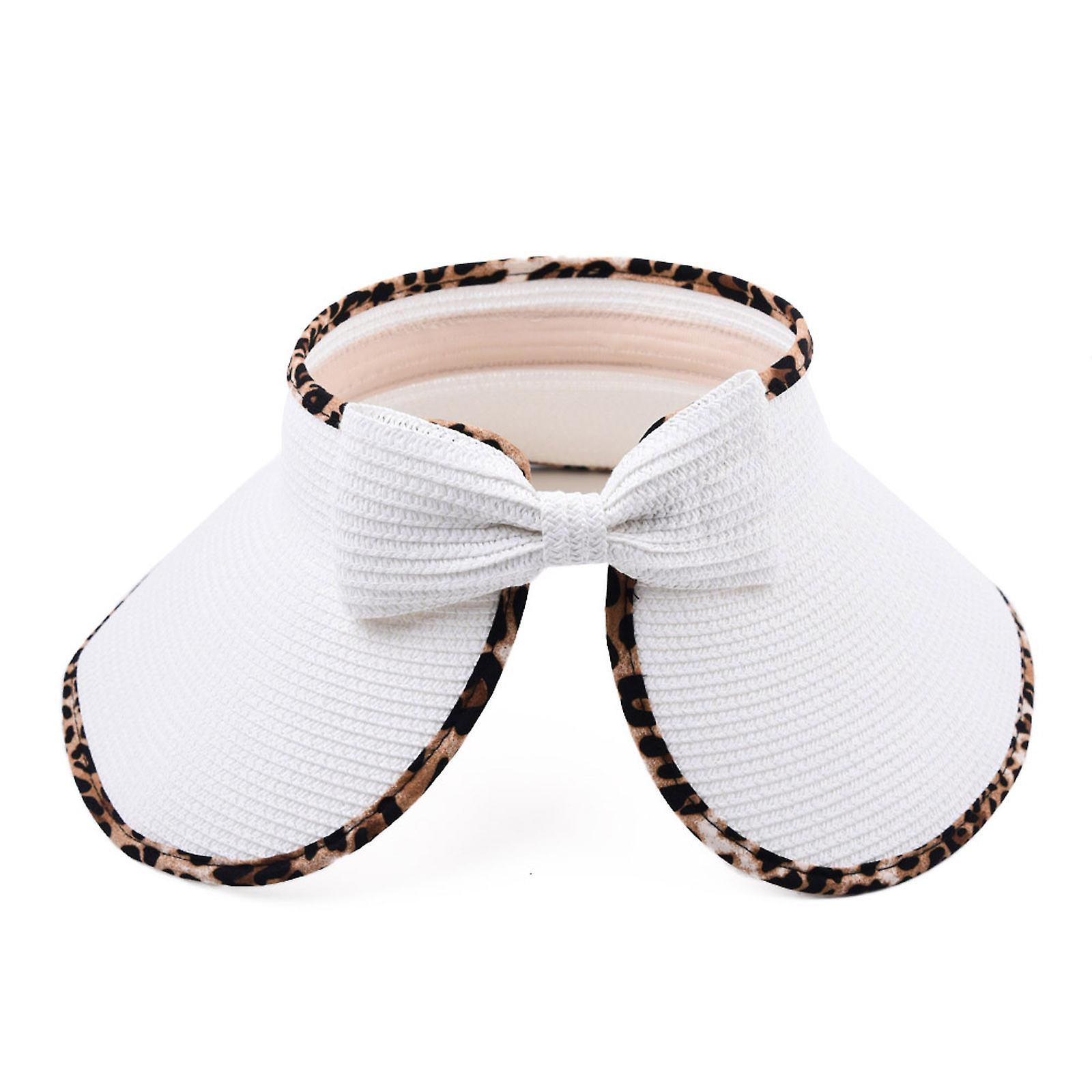 Foto 3 pulgar | Sombrero Huoguo  Moderno Para Mujer  Con Estampado De Leopardo  Playa - Venta Internacional.