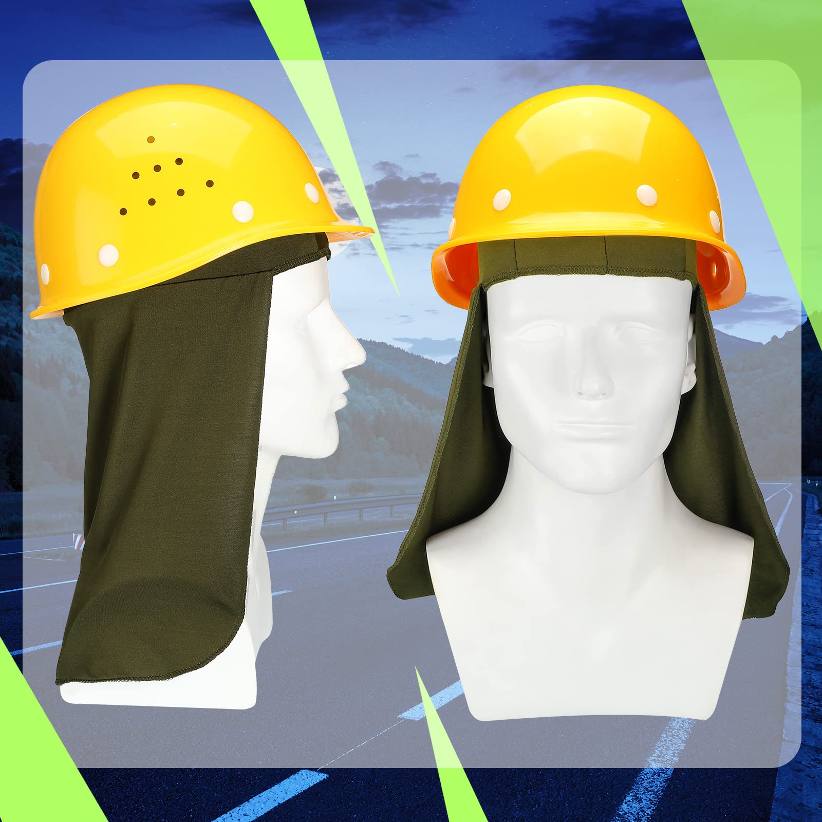 Foto 4 | Protector Solar Y Cuello Sun Shade Cooling Skull Cap  6 Unidades  Sintético - Venta Internacional.