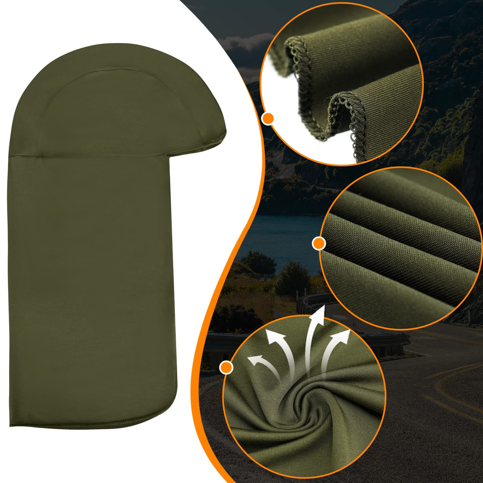 Foto 5 | Protector Solar Y Cuello Sun Shade Cooling Skull Cap  6 Unidades  Sintético - Venta Internacional.