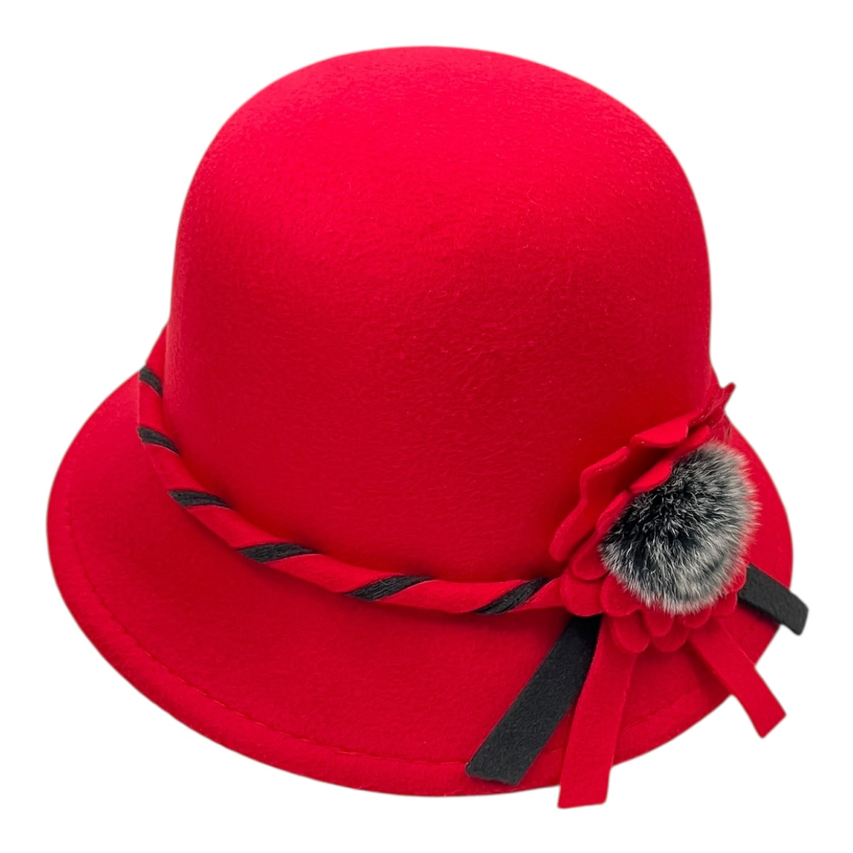 Foto 4 pulgar | Sombrero Cloche Color Rojo Para Dama Mussi