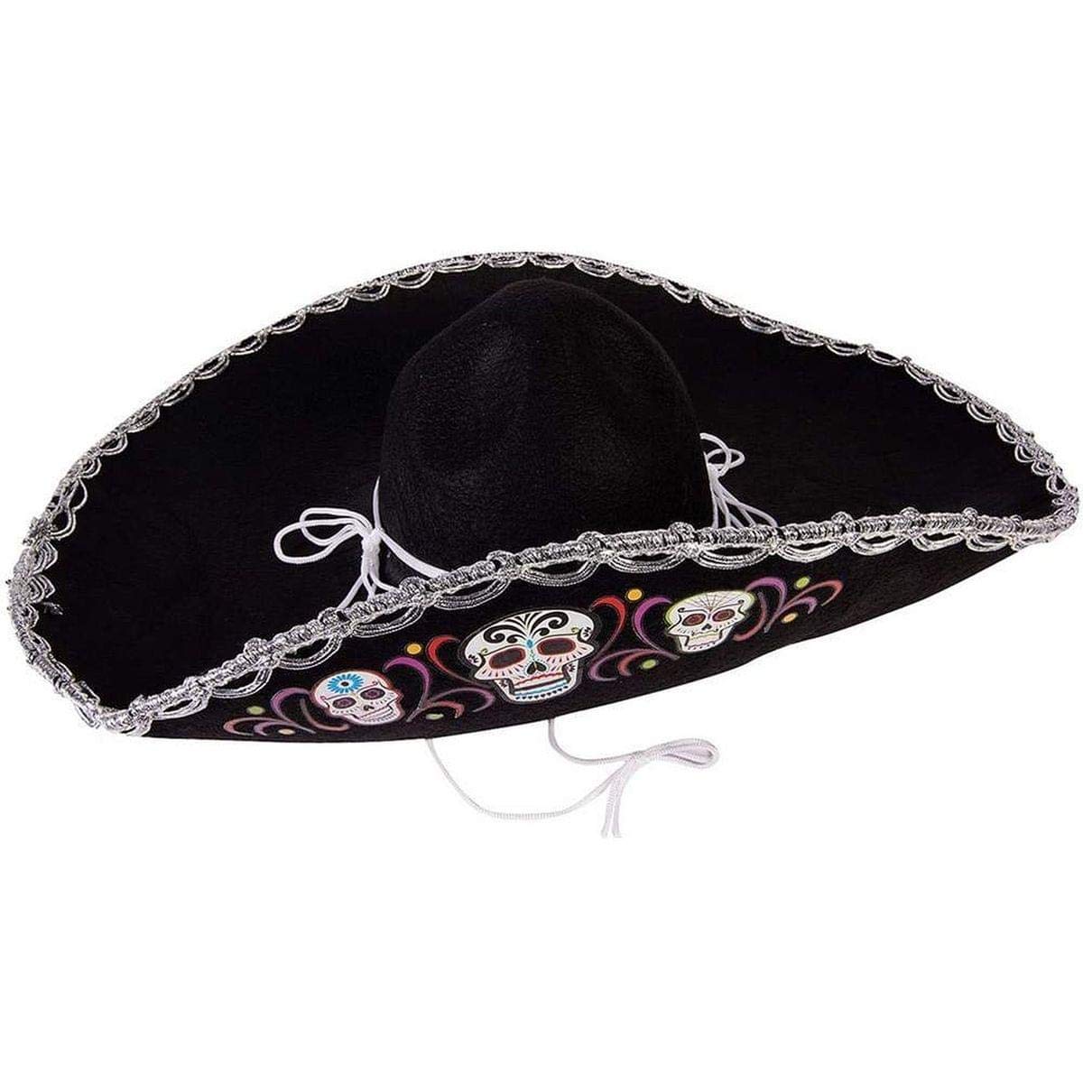 Foto 2 pulgar | Sombrero Forum Novedades Sobre El Día De Los Muertos: Dlx Para Mujeres - Venta Internacional.