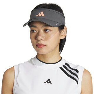 Foto 5 | Visor Adidas Superlite Sport Performance Para Mujer Gris/rosa - Venta Internacional.