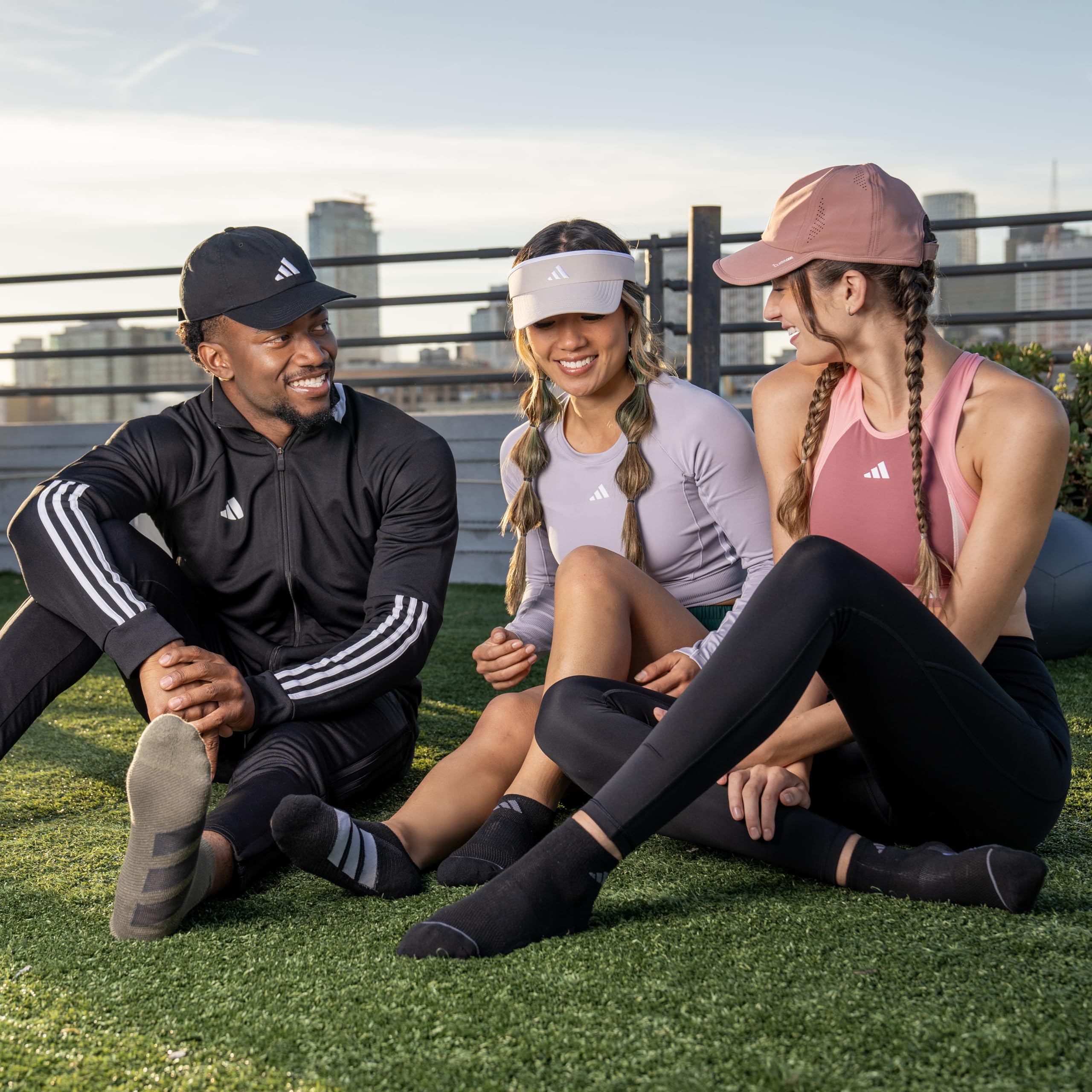 Foto 8 pulgar | Visor Adidas Superlite Sport Performance Para Mujer Gris/rosa - Venta Internacional.