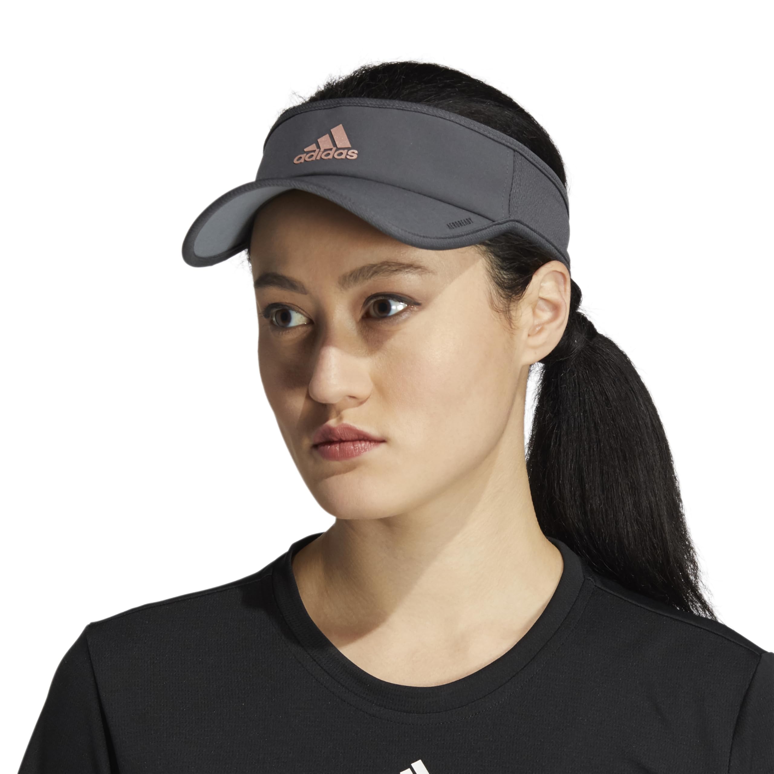 Foto 6 pulgar | Visera Adidas Superlite Sport Performance Gris/oro Rosa - Venta Internacional.