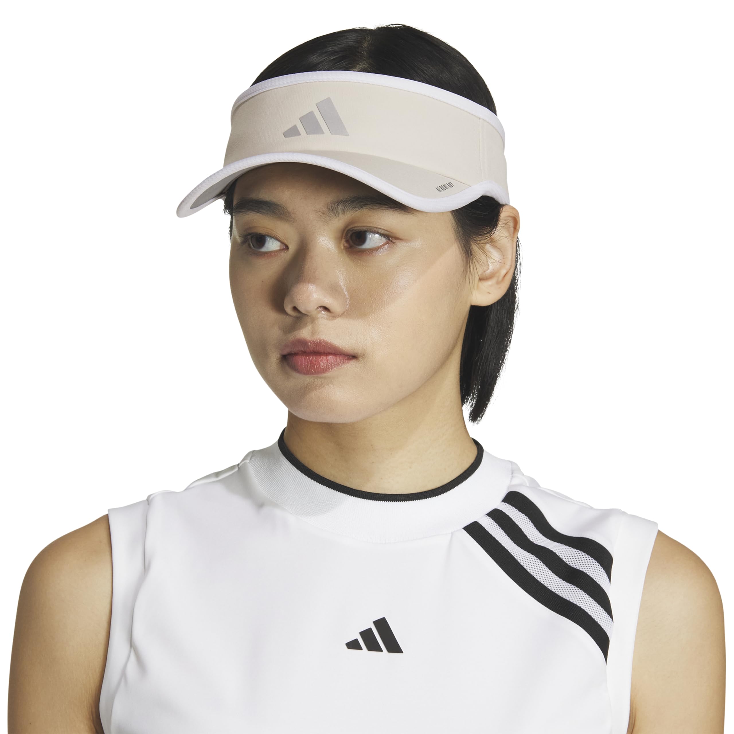 Foto 5 | Visera Adidas Superlite Sport Performance Alúmina Beige - Venta Internacional.