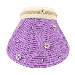 Foto 1 | Gorro Sombrero Visera De Dama Para Sol Brillante Color Lila