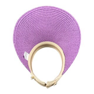 Foto 5 | Gorro Sombrero Visera De Dama Para Sol Brillante Color Lila